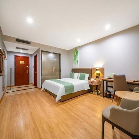 Greentree Inn Jining Yanzhou Jiuzhou Fangyuan Business Hotel Exterior foto