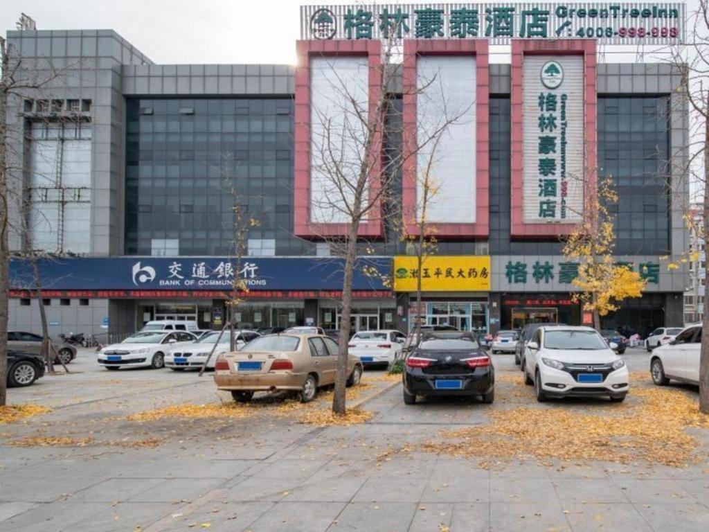 Greentree Inn Jining Yanzhou Jiuzhou Fangyuan Business Hotel Exterior foto