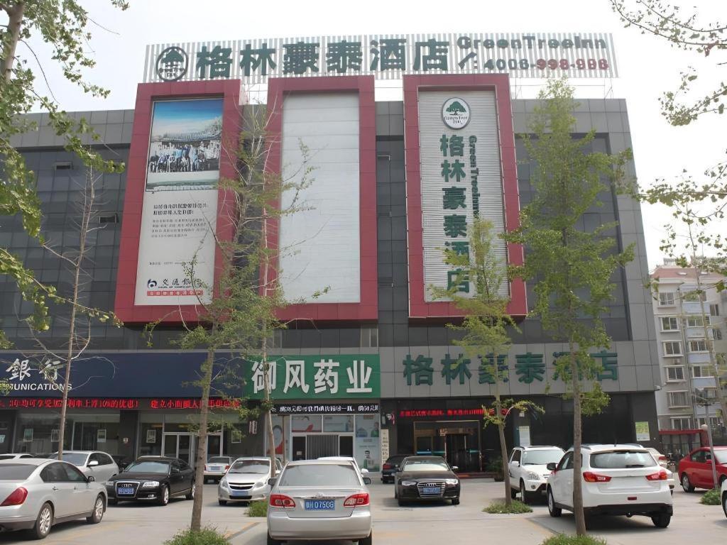 Greentree Inn Jining Yanzhou Jiuzhou Fangyuan Business Hotel Exterior foto