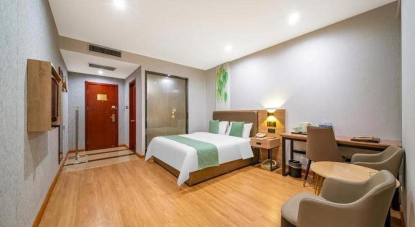 Greentree Inn Jining Yanzhou Jiuzhou Fangyuan Business Hotel Exterior foto
