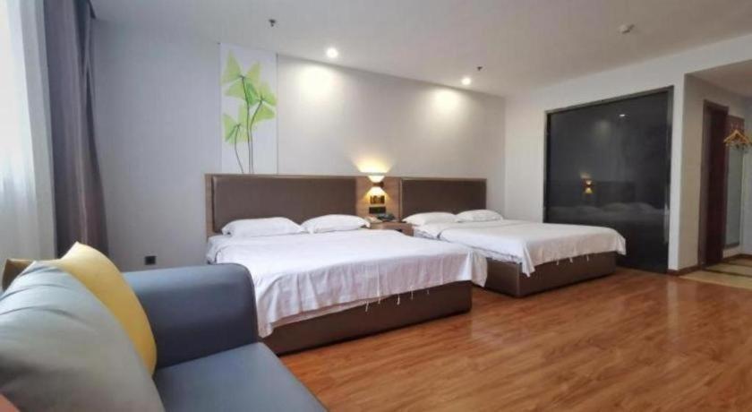 Greentree Inn Jining Yanzhou Jiuzhou Fangyuan Business Hotel Exterior foto