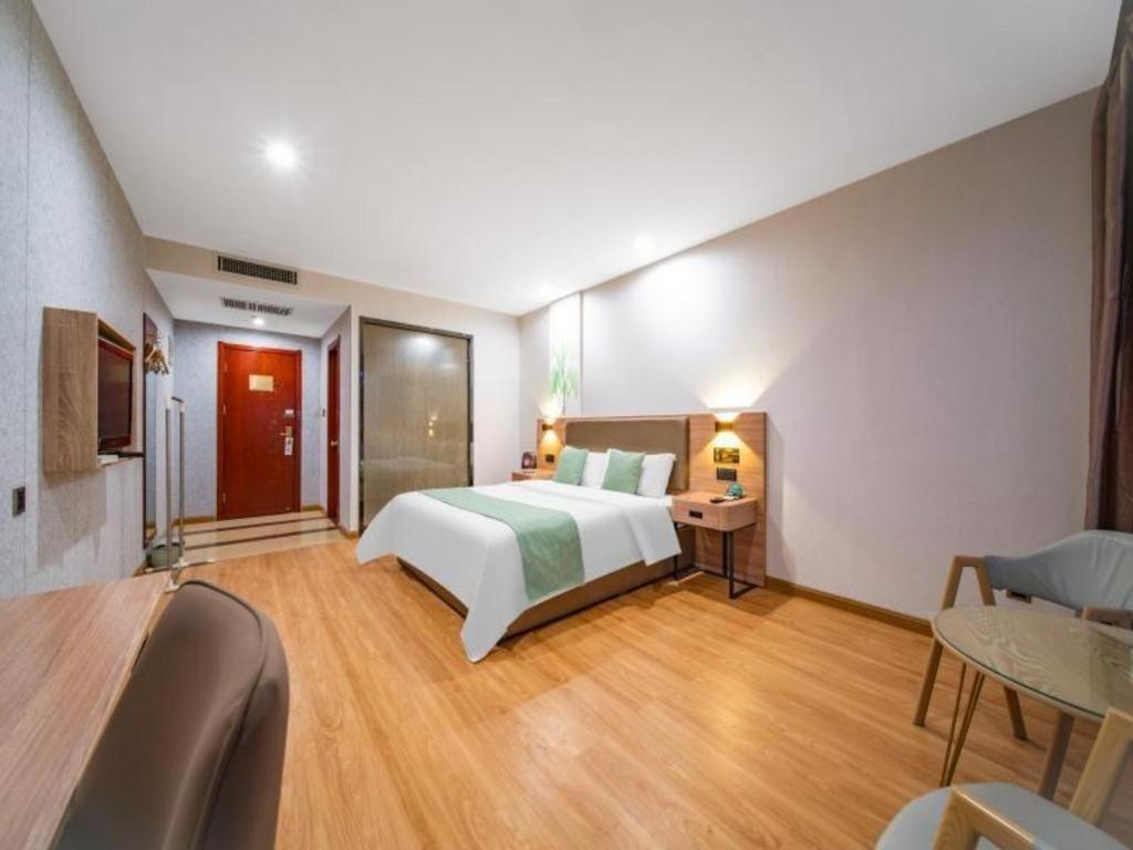 Greentree Inn Jining Yanzhou Jiuzhou Fangyuan Business Hotel Exterior foto