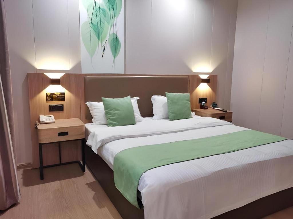 Greentree Inn Jining Yanzhou Jiuzhou Fangyuan Business Hotel Exterior foto