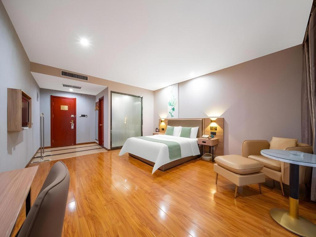 Greentree Inn Jining Yanzhou Jiuzhou Fangyuan Business Hotel Exterior foto
