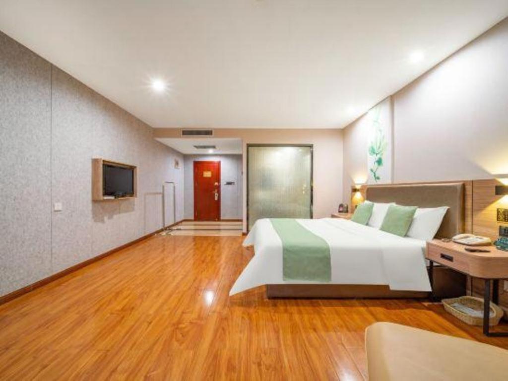 Greentree Inn Jining Yanzhou Jiuzhou Fangyuan Business Hotel Exterior foto