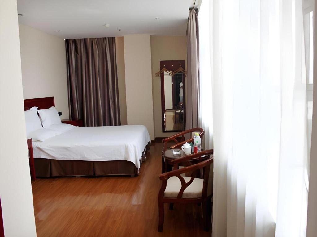 Greentree Inn Jining Yanzhou Jiuzhou Fangyuan Business Hotel Exterior foto
