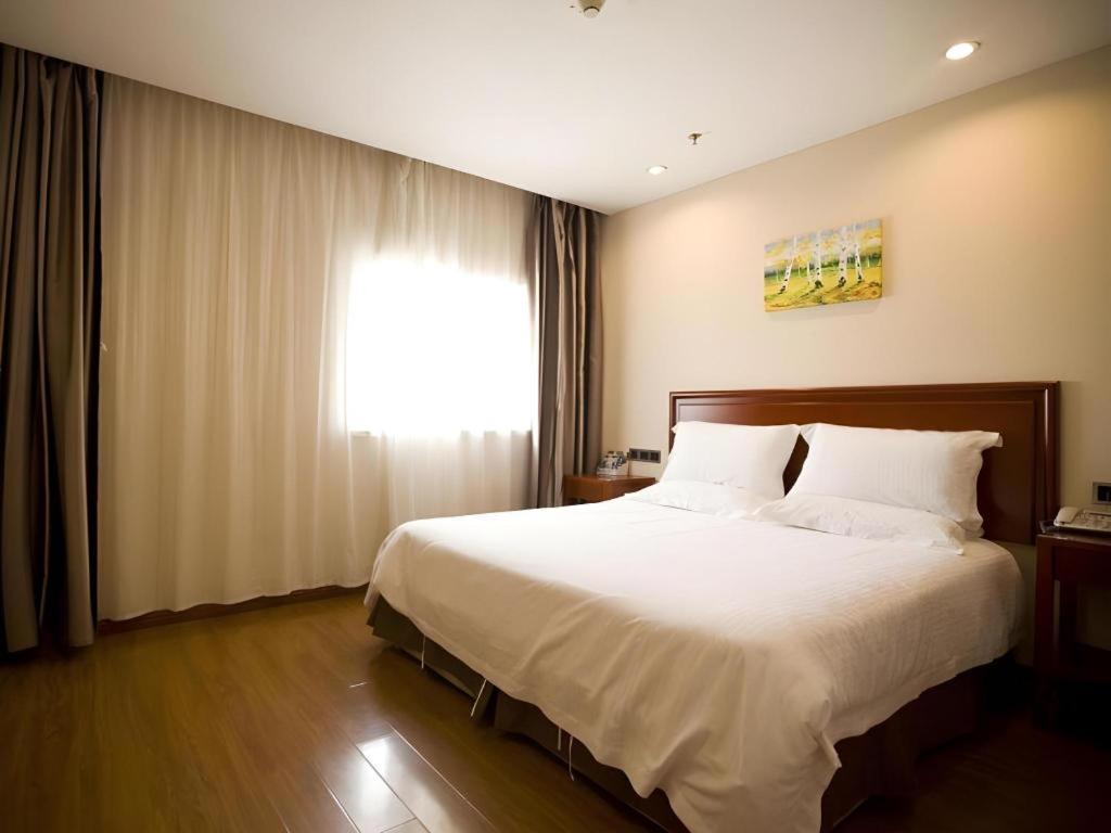 Greentree Inn Jining Yanzhou Jiuzhou Fangyuan Business Hotel Exterior foto