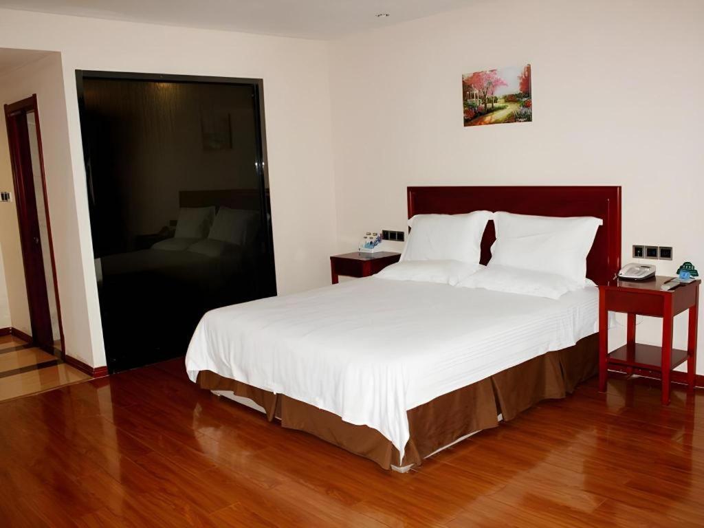 Greentree Inn Jining Yanzhou Jiuzhou Fangyuan Business Hotel Exterior foto