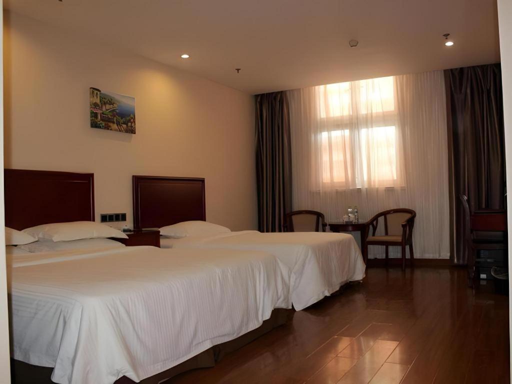Greentree Inn Jining Yanzhou Jiuzhou Fangyuan Business Hotel Exterior foto