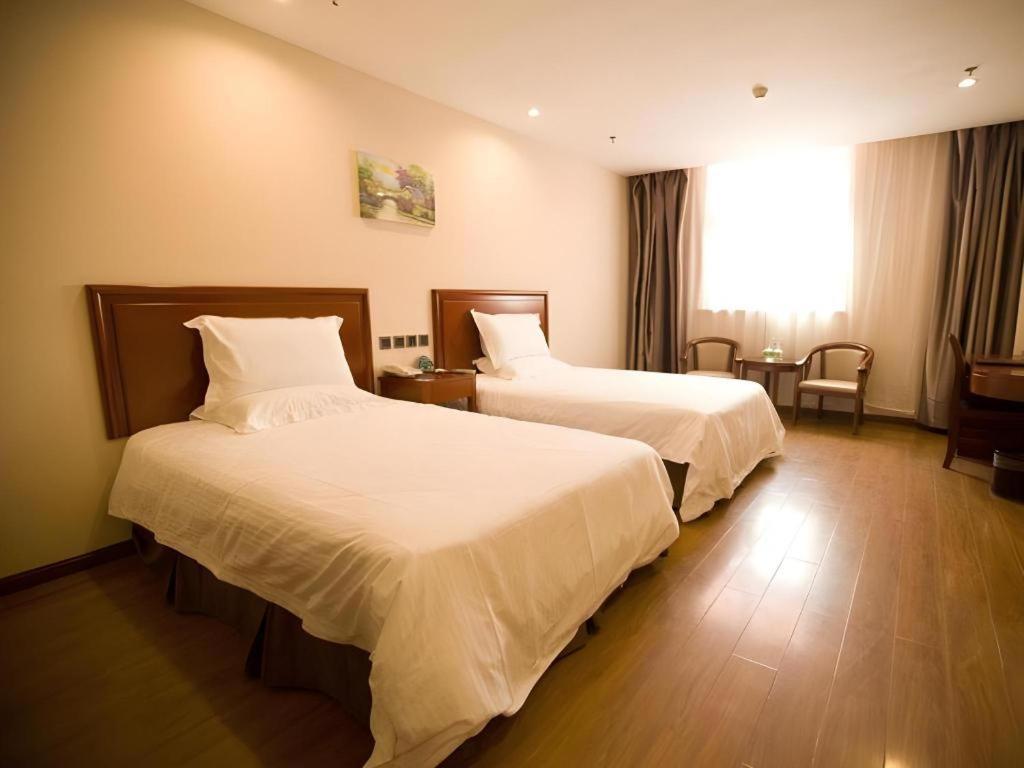Greentree Inn Jining Yanzhou Jiuzhou Fangyuan Business Hotel Exterior foto
